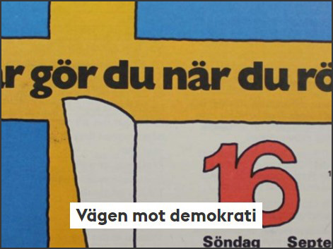 Bild på röstningsinstruktion