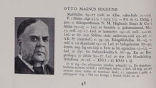 Otto Magnus Höglund. Ledamot av stadsfullmäktige 1889-1917