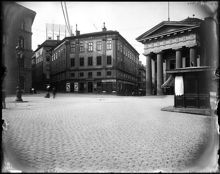 Mynttorget med Brandkontorets hus i bakgrunden