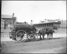 Vattenvagn på Roslagsgatan