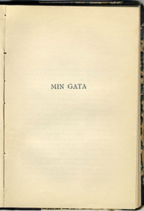 Omslag Min gata