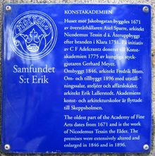 Konstakademien, Fredsgatan 12 (Uttern 1)