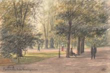 Parkmotiv från Humlegården