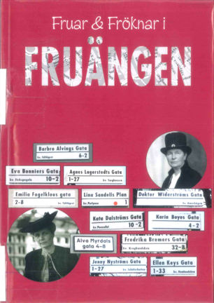 Omslagsbild Fruar & Fröknar i Fruängen