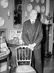 Porträtt av kammartjänare Emil Nilsson