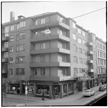Hörnet Kommendörsgatan 24 och Sibyllegatan