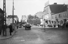 Götgatan norrut från Folkungagatan, till höger biografen Stora teatern