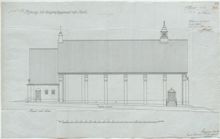Biografen "Bromma Teatern" i Alvik, ritningar 1920