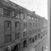 Vattugatan 7, gatufasaden västerut
