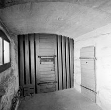 Östermalmsfängelset. F.d. cellfängelset. Straffcellens förrum i källaren