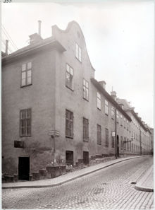 Louis de Geers palats,  västra sidan