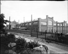 AB Lux fabrik på Lilla Essingen