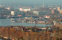 Hammarby Sjö, vy från Hammarbytoppen