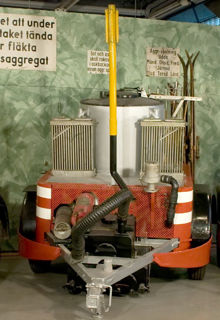Gengaskärra för buss från 1941