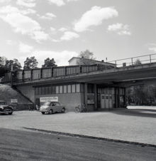 Sockenplans tunnelbanestation år 1957
