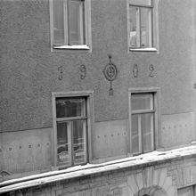 Skeppargatan 26, detalj av fasaden
