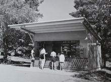 Älvsjöbadet. Serveringspaviljongen 1938