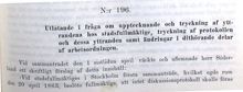 Förslag om att debatterna i stadsfullmäktige ska stenograferas och tryckas 1898