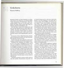 Gråkoltarna / Pia Maria Hallberg