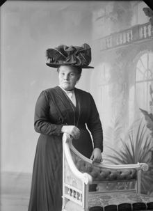 Porträtt av Mina Andersson.