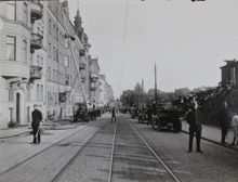 Eldsvåda vid Dalagatan 52