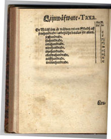 Lijnwäfware-Taxa.