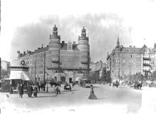Norra Bantorget norrut mot LO-huset