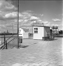 Bygge av tunnelbanestation Gullmarsplan