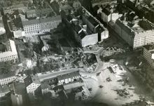 Katarinatunneln, Vy över Södra bantorget