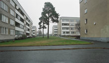 Bostadsområde i Östbergahöjden i Östberga
