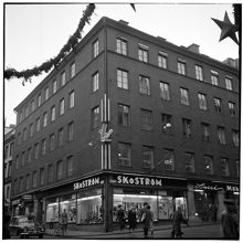 Hörnet Grev Turegatan  22 och Humlegårdsgatan 10