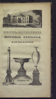 Kongl. Djurgården, historisk-statistisk / af J. P. Tollstorp