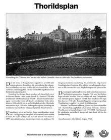 Thorildsplan - kort beskrivning av områdets historia