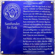 Stuckatörens hus, David Bagares Gata 10 (Vätan 18)