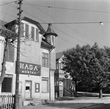 Hagalund. Hagavägen 9, Haga Möbler