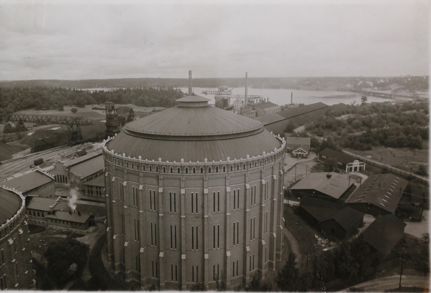 Värtagasverket. Områdesbild