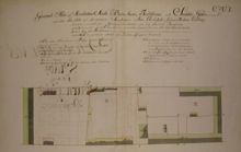 Ritningar över Stora Barnhuset, 1729-1748