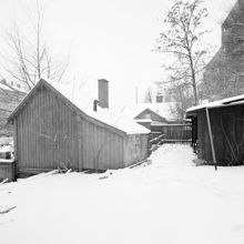 Tjärhovsgatan 65-67 från öster. Nuvarande Folkungagatan 127