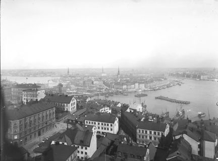 Utsikt mot Gamla Stan från Katarina Kyrka