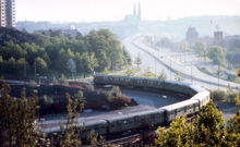 Tunneltåg i  Nybodadepån