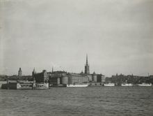 Riddarholmshamnen från Stadshuset