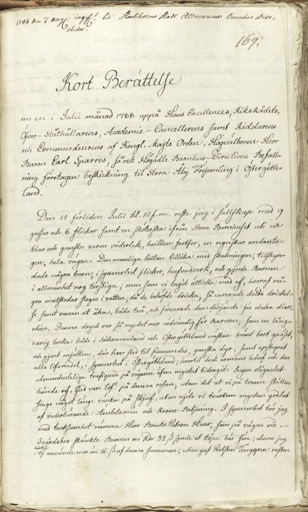 Utackordering av barnhusbarn sommaren 1788