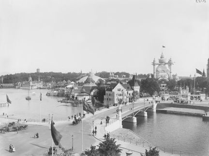 Stadsbebyggelse sett från ovan