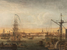 Utsikt från skeppsvarvet Terra Nova