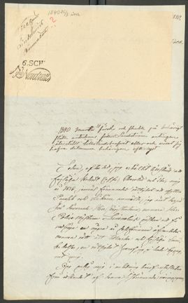 Maria Christina Lindströms supplik till Handelskollegiet.