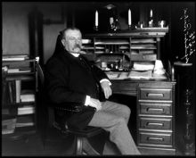 Porträtt av hovintendent Algernon Börtzell