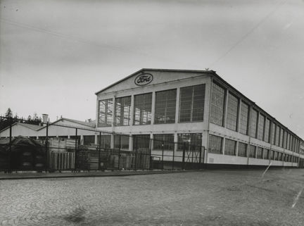 Frihamnen: Ford Motor company´s komplex i Frihamnen