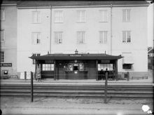 Prästgården, hållplats för spårvagn