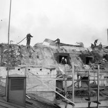 Branden i Grand hotells nybygge, september 1951