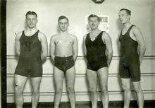 Sim- och idrottsklubben Hellas. Gruppbild